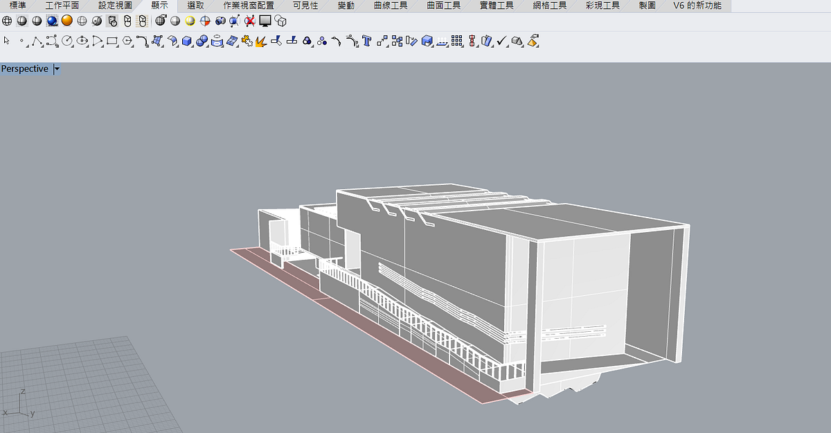 Rhino教學 如何畫出建築剖面圖 How to Make a Section in Rhino by Pei Pei Pie