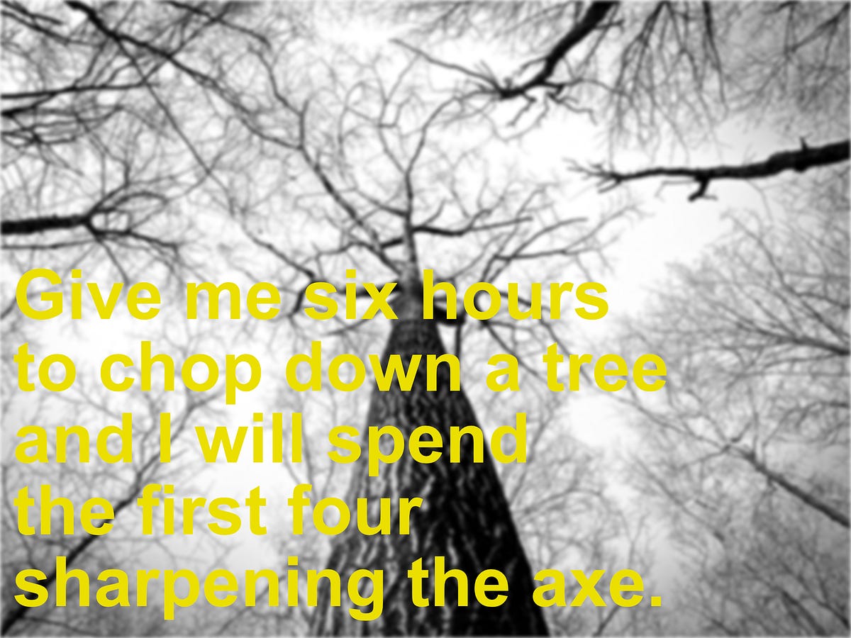 Sharpen Your Axe The Writing Cooperative