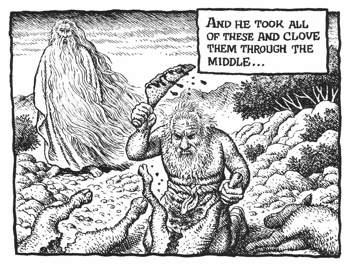 Some Crumbs. Context at the Ignatz Awards ceremony… by K. Thor