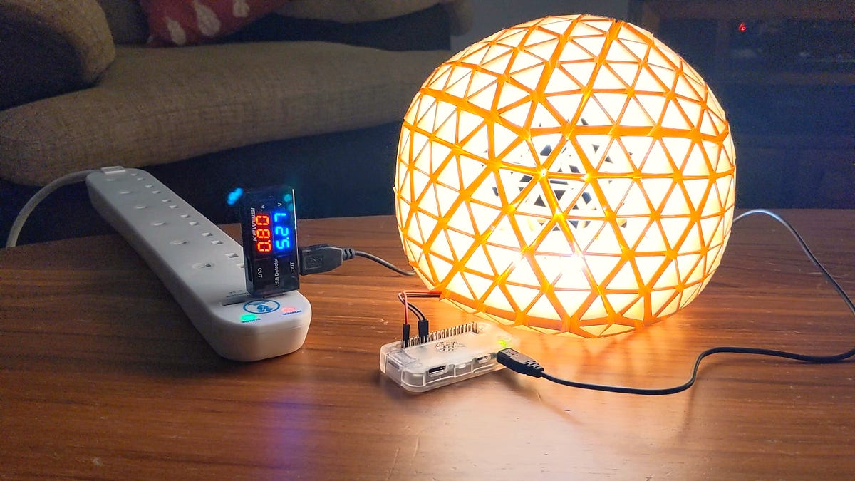 A Python Controlled Moon Phase Lamp Powered by Raspberry Pi | by Russell  Eveleigh | Python in Plain English