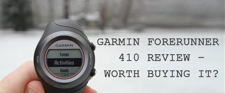 Garmin Forerunner 410 Waterproof. There is a Garmin Forerunner 410… | by  Runners 101 | Medium