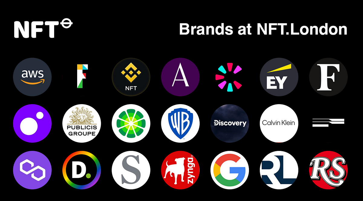 Major Brands at NFT.London 2022. The Brands Track was one of the most