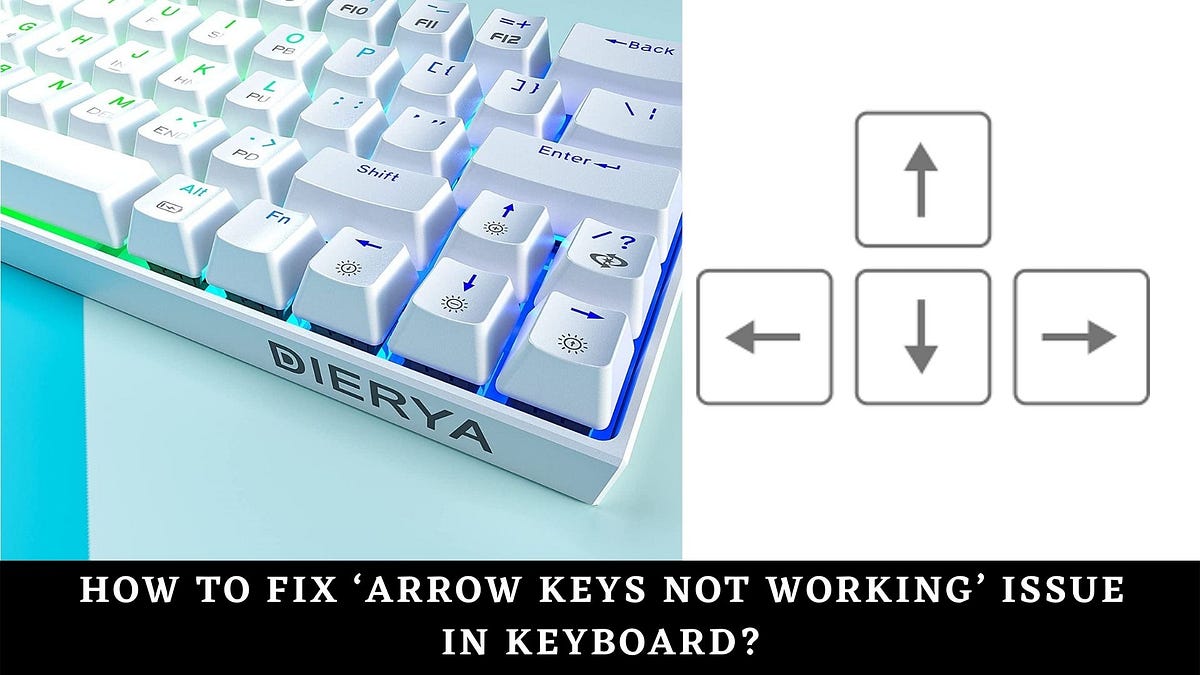 Arrow keys not working? I’ve fixed it with these methods by Suraj