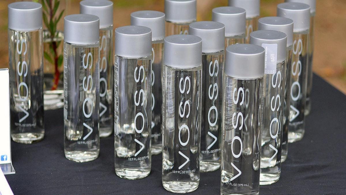 On Drinking Voss Water. It's critical on my behalf to preface… | by Hugo |  Medium