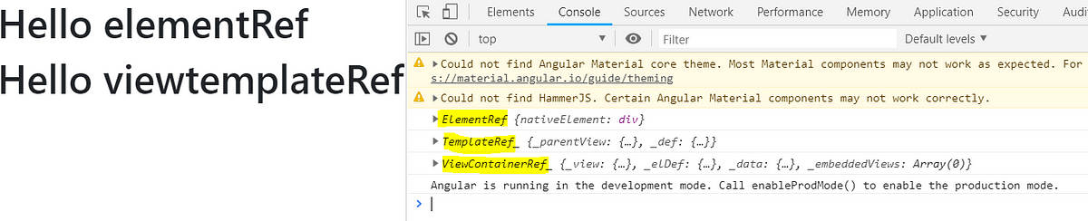 angular elementref get child by id