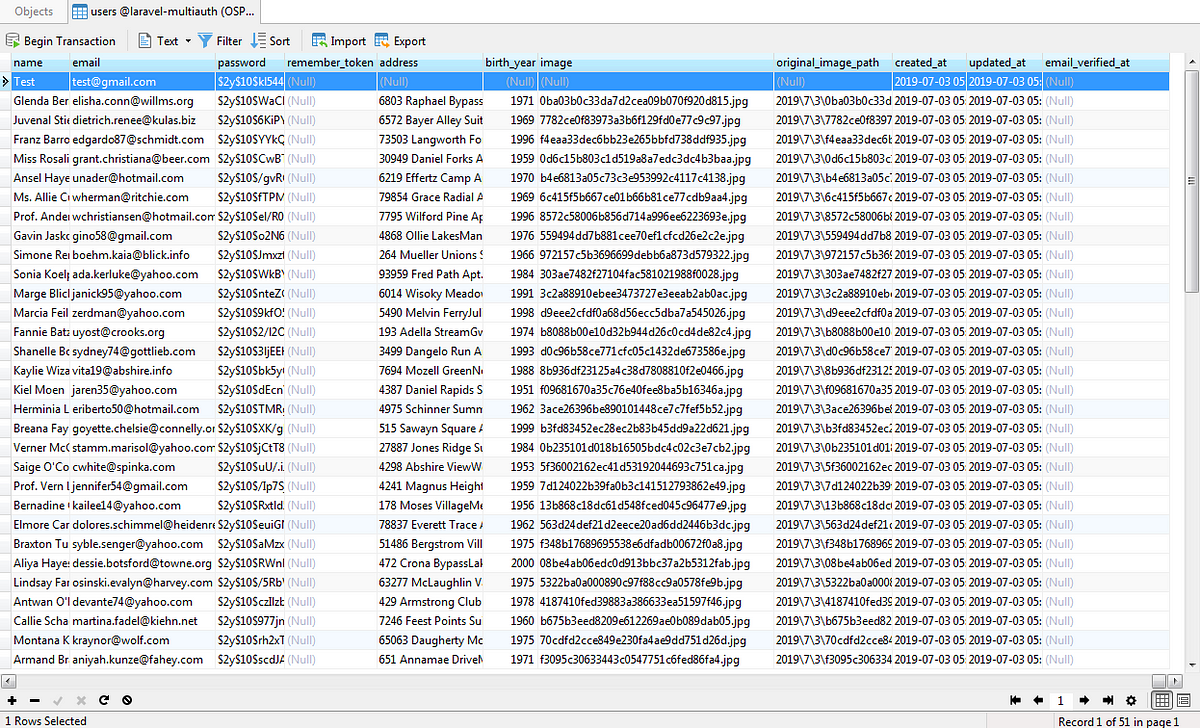 Laravel Faker Id