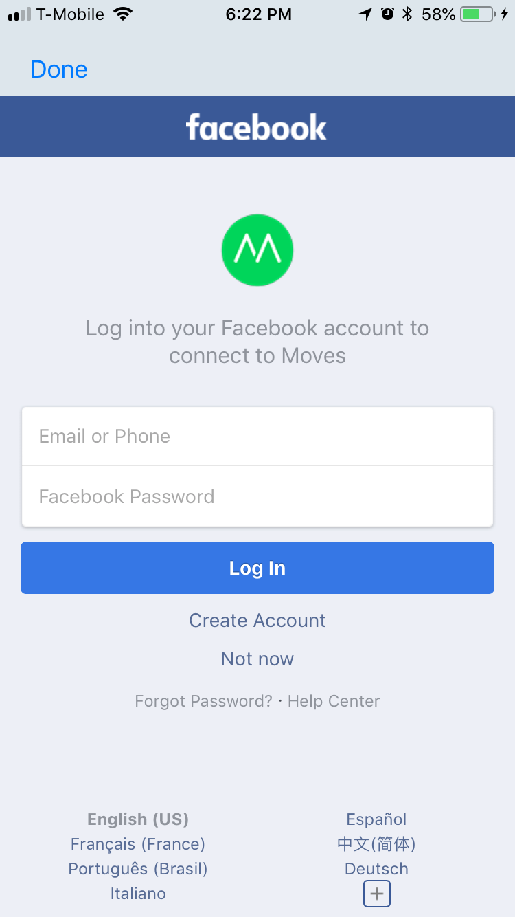 2 factor Facebook Login With Third Party Apps The Fabric Blog Medium