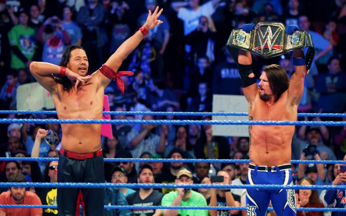 How WWE Dropped the Ball With the AJ Styles/Shinsuke Nakamura Rivalry | by  CJ Shaeffer | Medium
