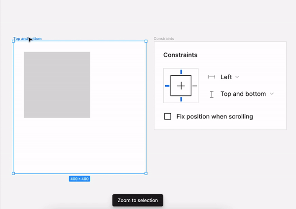 Figma-约束(Constraints)功能 Figma-约束(Constraints)功能