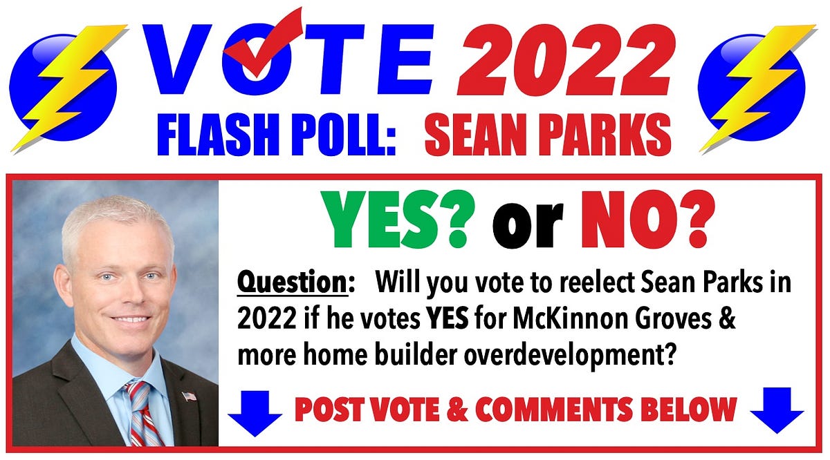 VOTE 2022 — LAKE COUNTY COMMISSIONER FLASH POLL Will You Reelect Sean