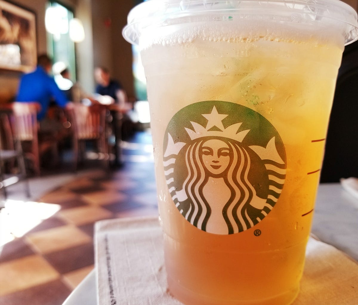 I normally get my Starbucks/Teavana Tea Products(TM) with lemonade, but I t...