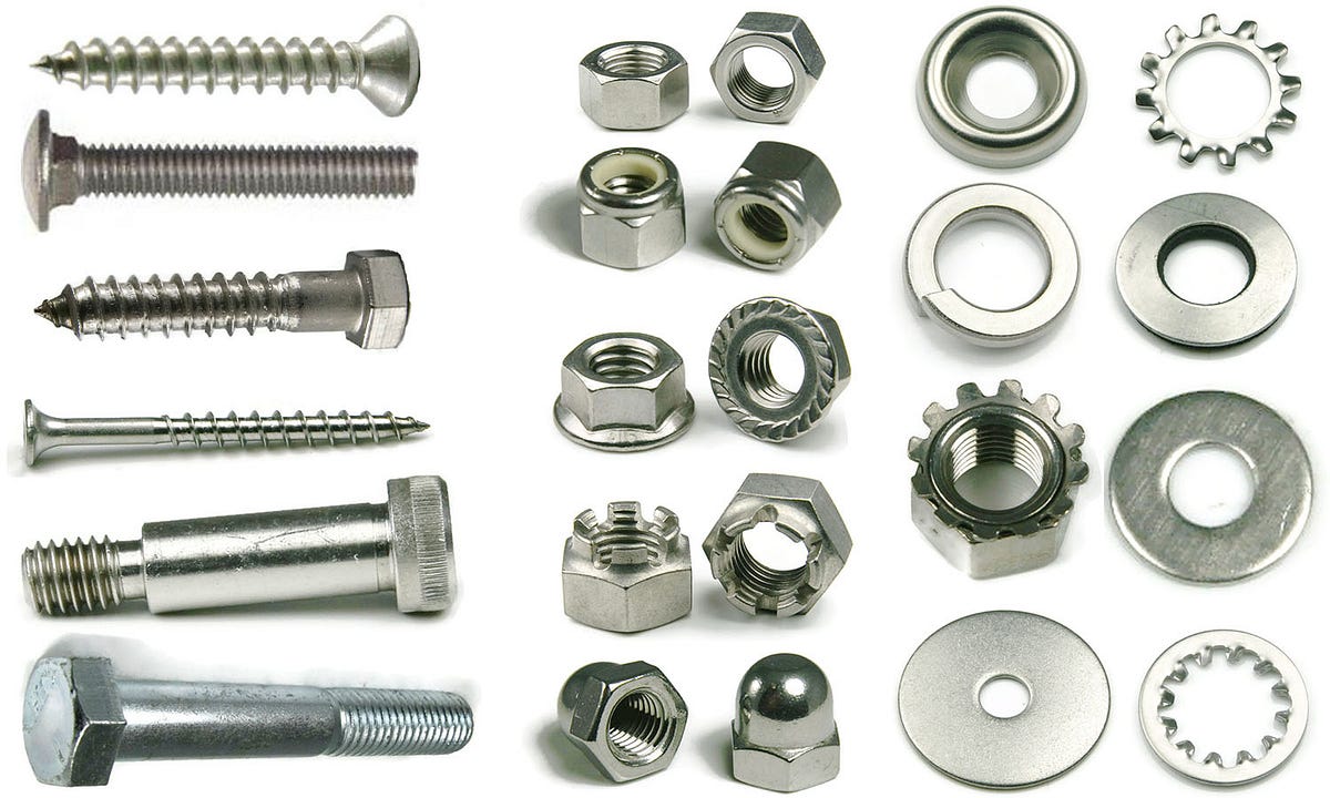 Get An Idea About The Types of Fasteners and Their Applications