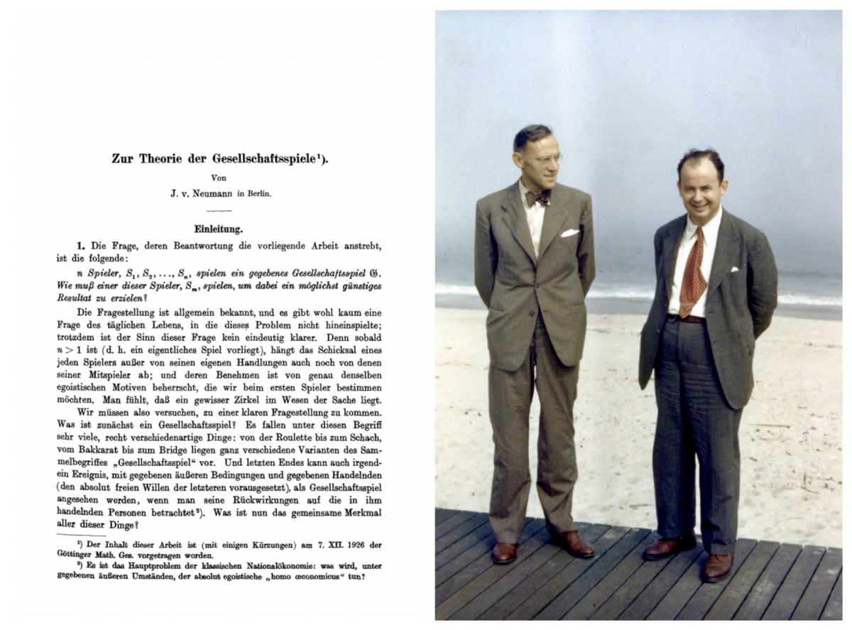 John von Neumann's Minimax Theorem | by Jørgen Veisdal | Cantor's Paradise