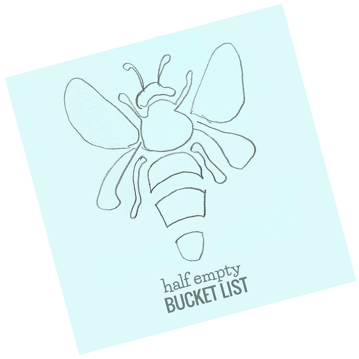 Half Empty Bucket List. A Collection of Pessimistic Life Goals… by