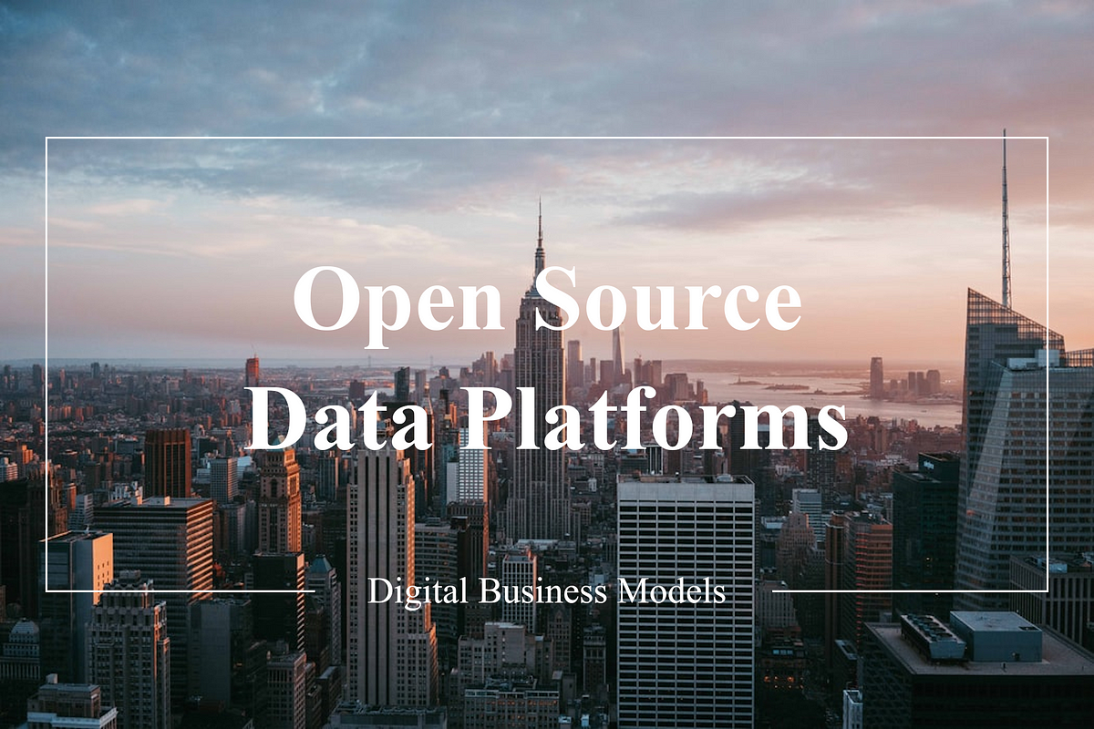 Open Source Data Platforms