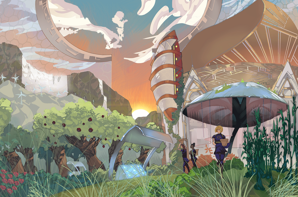 Solarpunk Art Contest 2021 — Winners | by Yishan Wong | Medium
