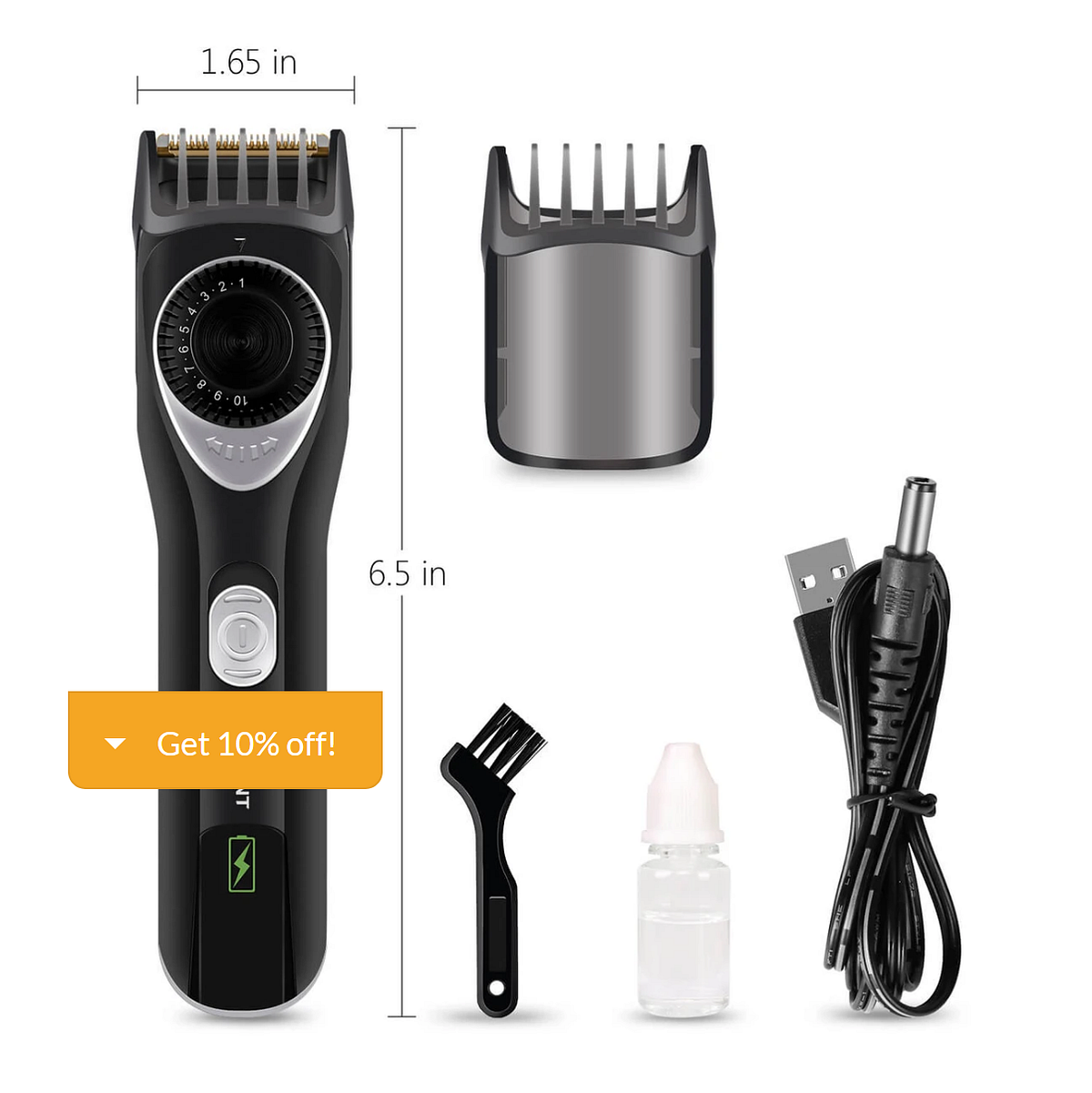 suprent beard trimmer charger