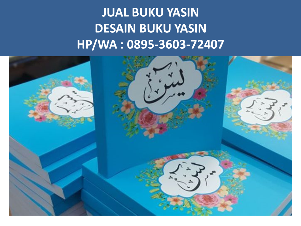 Hpwa 0895360372407 Tri Jual Cover Buku Yasin Batam