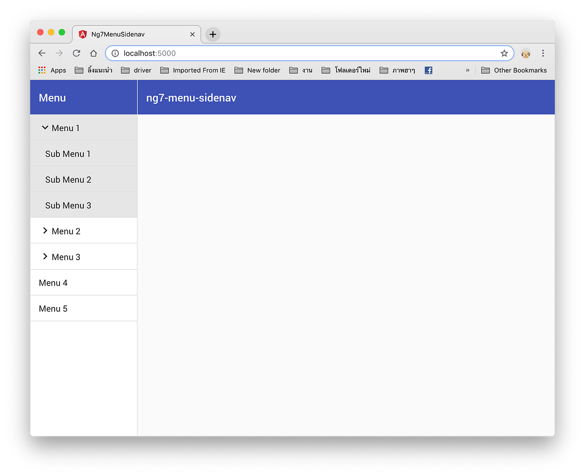 How to build Menu with Angular7 and Material Design7 → Part2 | by ...