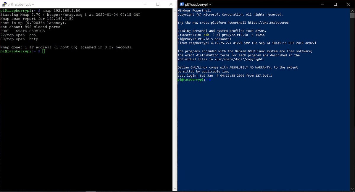 Raspberry Pi: Dummy tutorial on port forwarding and SSH to Pi remotely | by  JimSpark | Medium