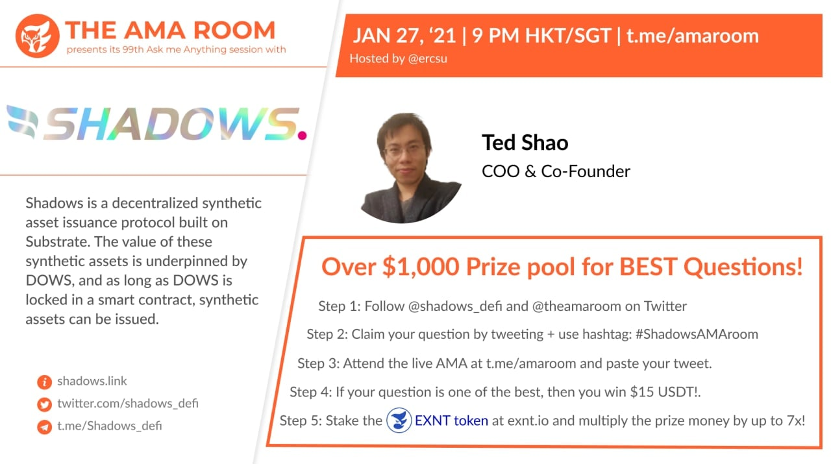 Shadows AMA with @ERCSU