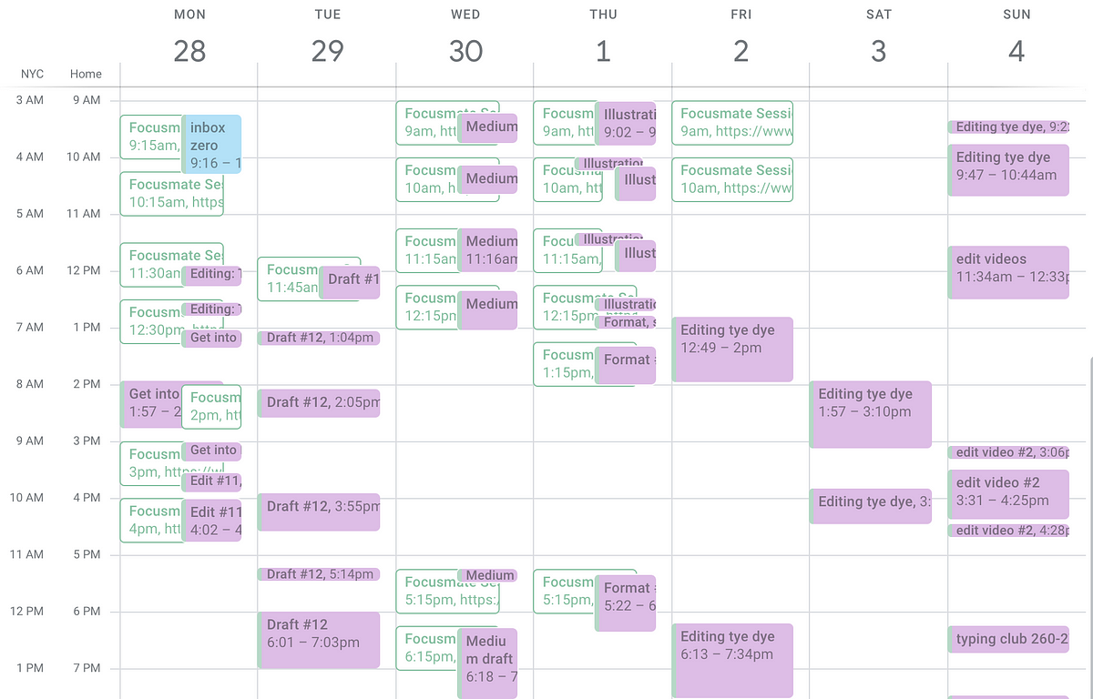 How I Visualize & Keep Track of What I Do In A Day (using Toggl Track