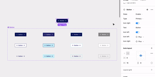 整理 Figma 组件属性