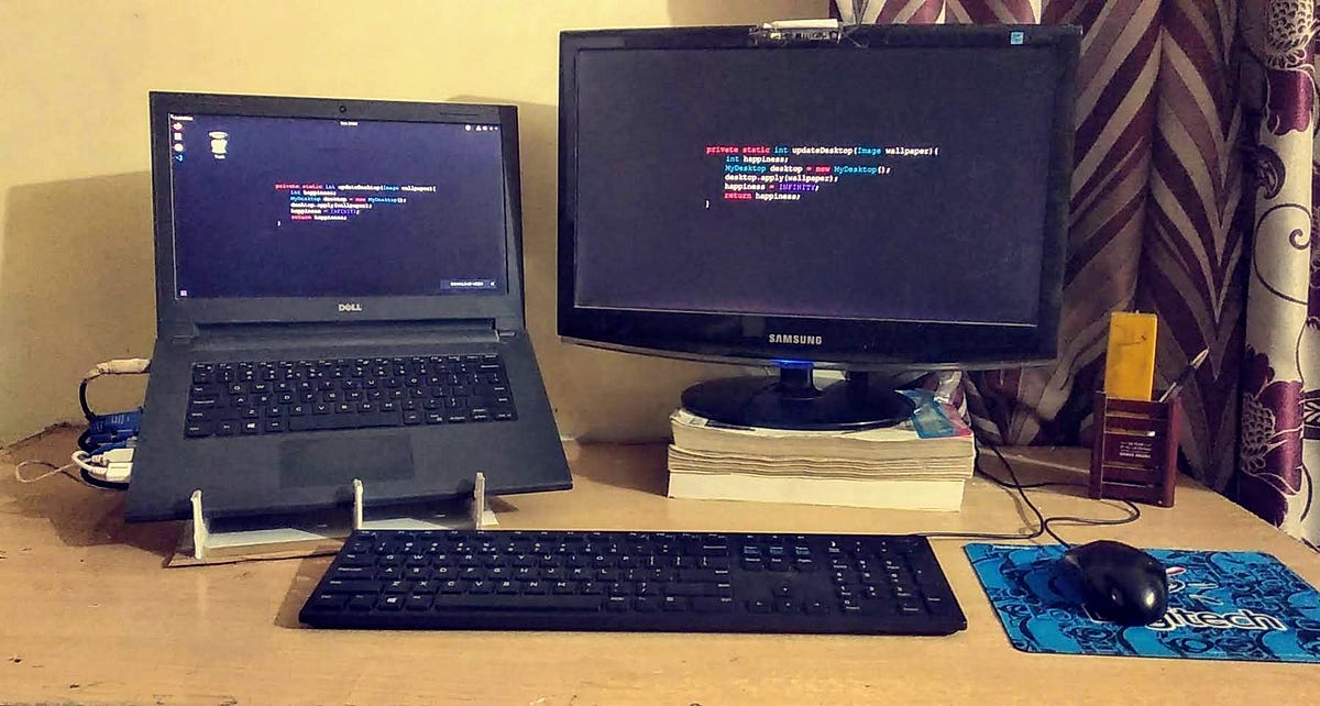 Programmers development setup. let’s have a peek into my development ...