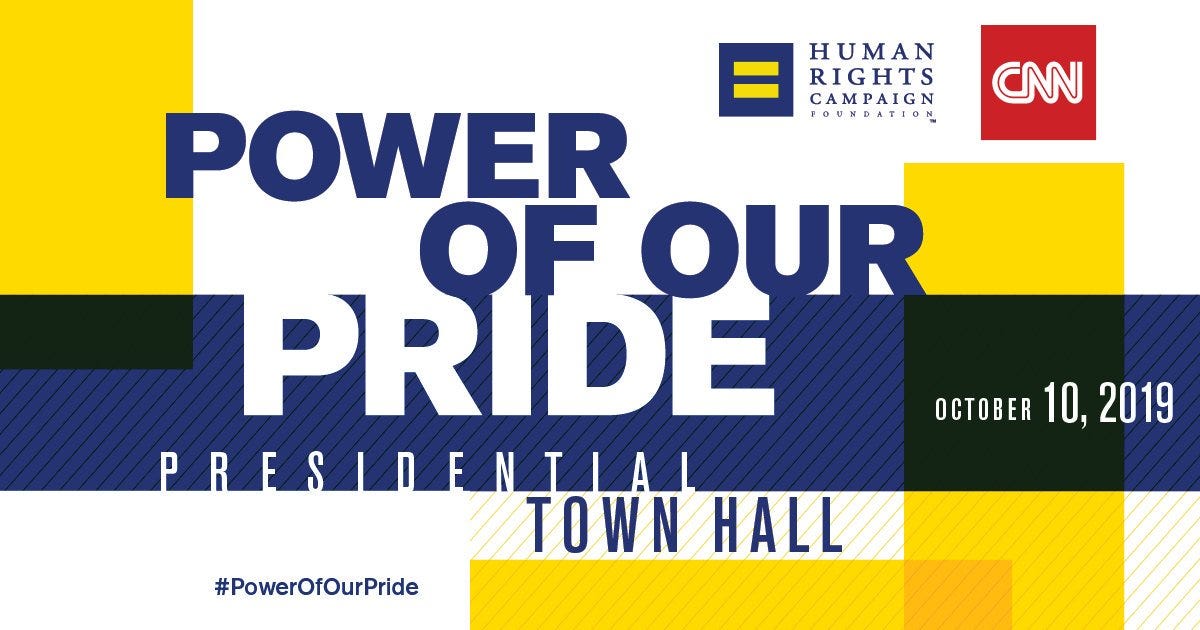 Some Thoughts From Cnn Hrc S Equality Town Hall By Jay Butler The Cross And The Closet Medium