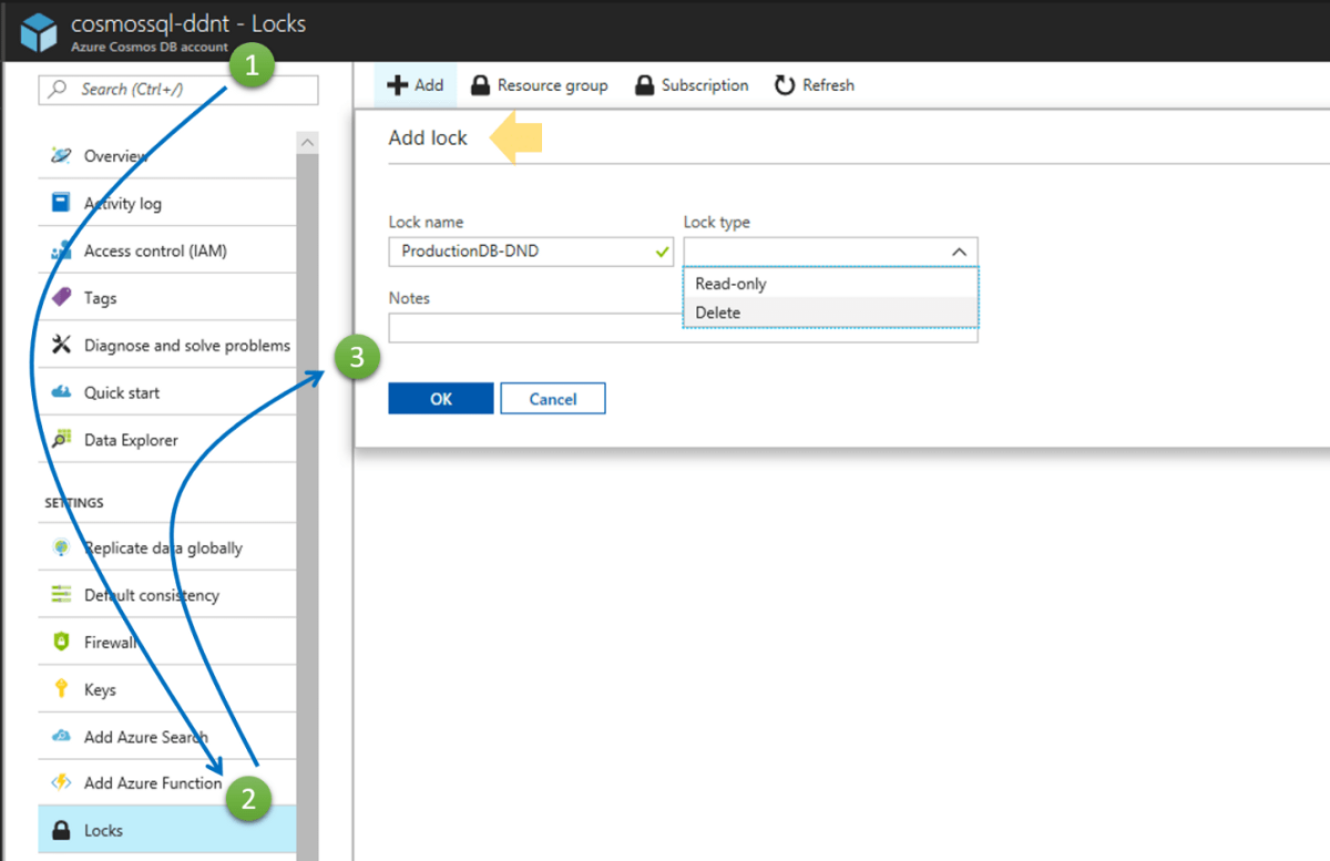 Az 104 — Azure Resource Locks. · Resource locks are a setting that can