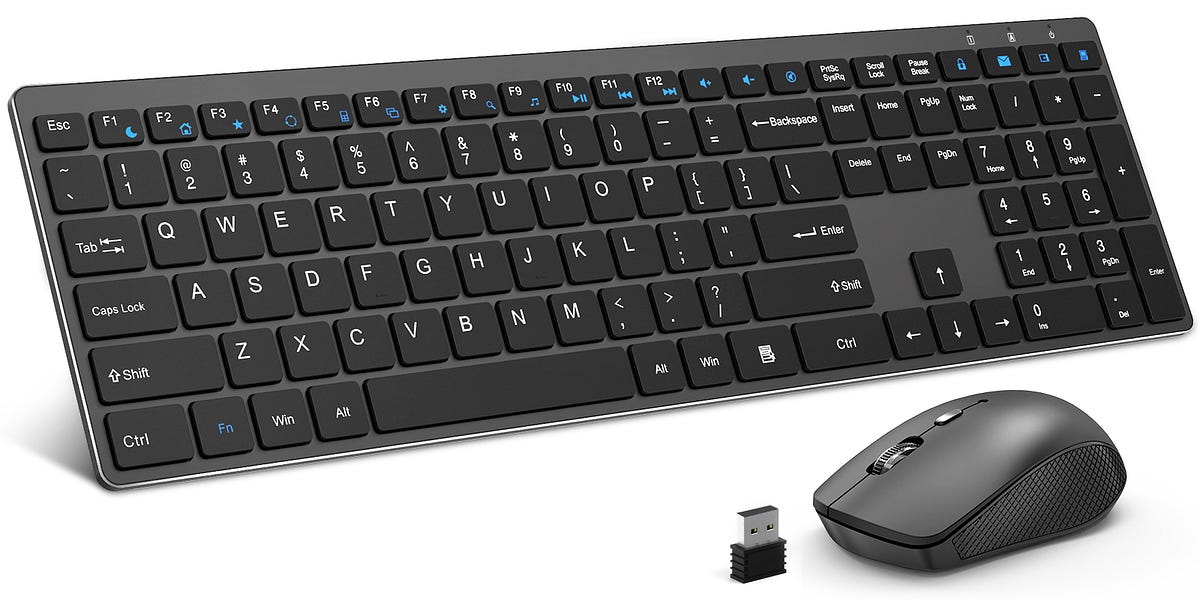 Why do people use wireless keyboards with their laptop instead of the