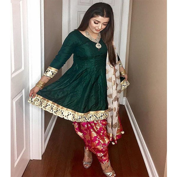 stylish punjabi dress
