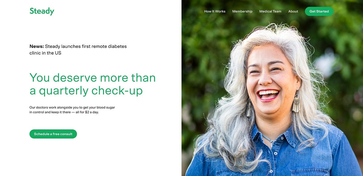 Steady Health A digital diabetes clinic Steady Health