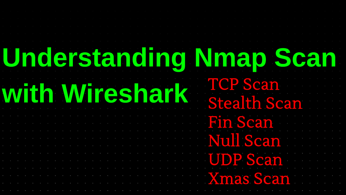 Understanding Nmap Scan with Wireshark by Shamsher khan Medium