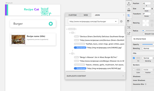 Design Json Data With Sketch Quick Thoughts On Using Json Import By Bi Yoo Medium