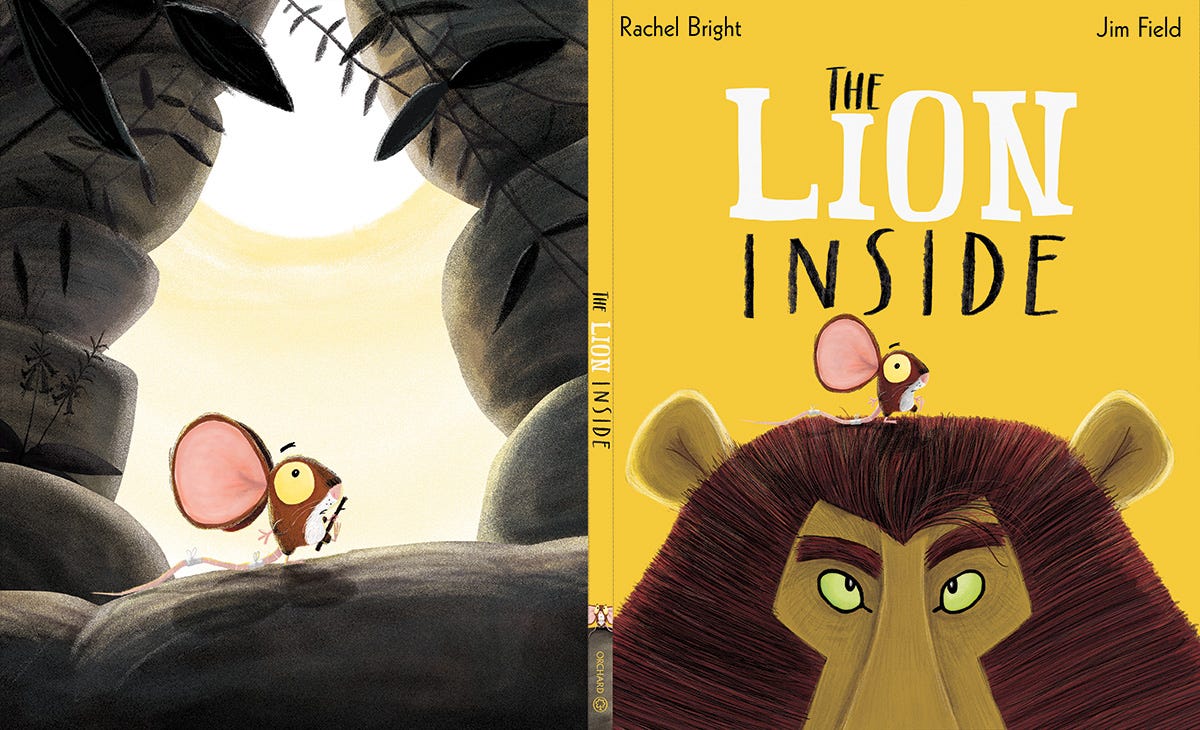 The Lion Inside. We ROARED around all day! | by From The Book Basket
