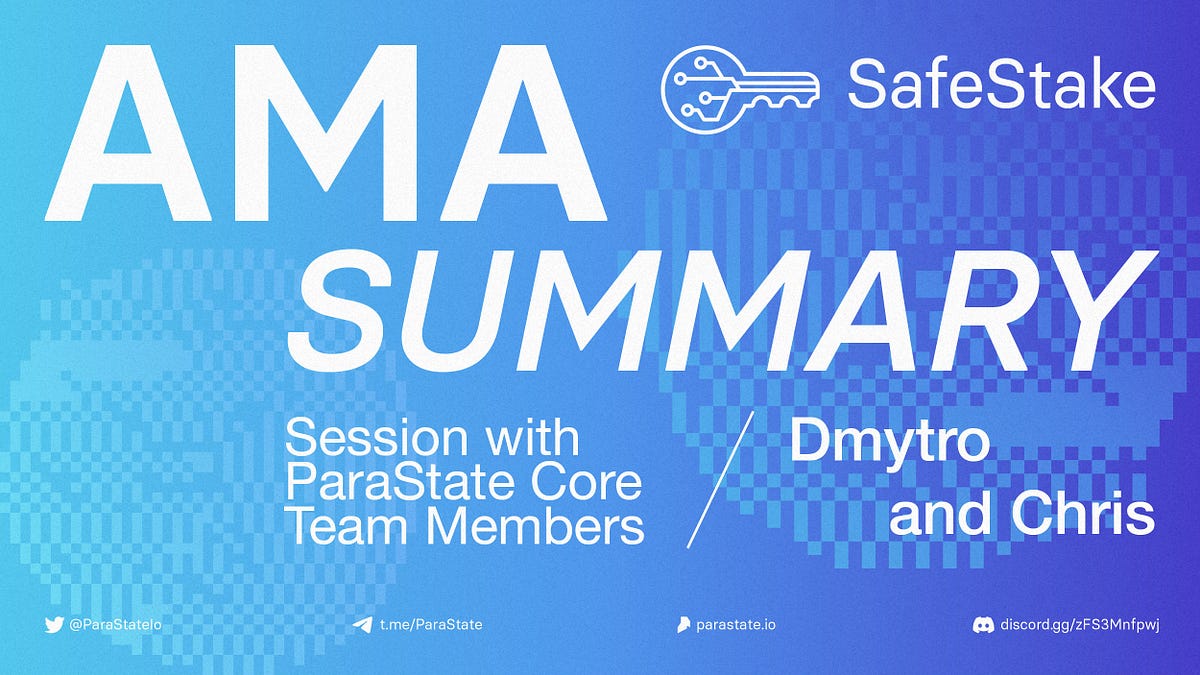 AMA SUMMARY. (4 Dec 22) by Dj ParaState Dec, 2022 Medium