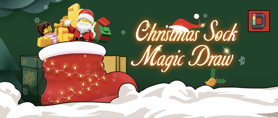 DEGO Christmas Magic Draw is coming! 1,000 Boxes to be WON!