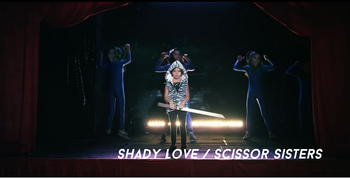 Visual impact… with kids!. Shady Love by Scissor Sisters feat… | by Diana  Luque Lavado | Photosynthetica | Medium