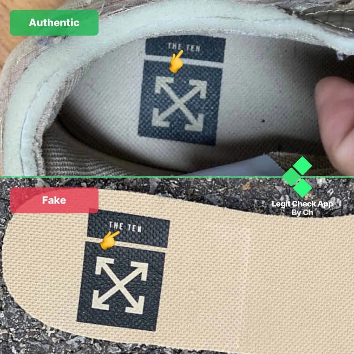 off white desert ore legit check