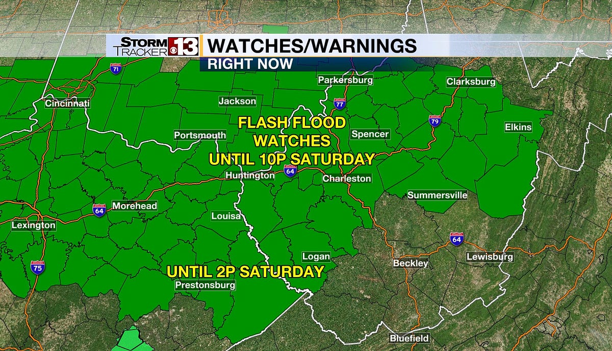 Flood Info — MORE Rain Coming. Rain will return Friday through… by SpencerAdkins Medium