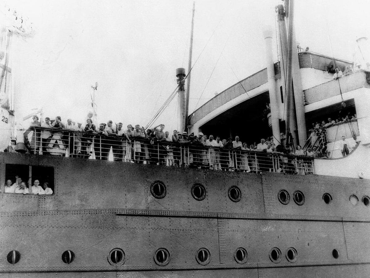 Otd In History May 13 June 20 1939 The Ill Fated St Louis Filled With German Jewish Refugees Is Refused Entry Into The Americas By Bonnie K Goodman Medium