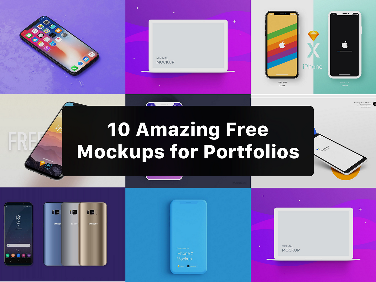 Download 10 Free Mockups That Make Your Portfolio Look Amazing By Bestfolios Com Medium