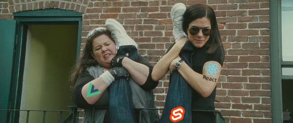 Svelte vs vue and react