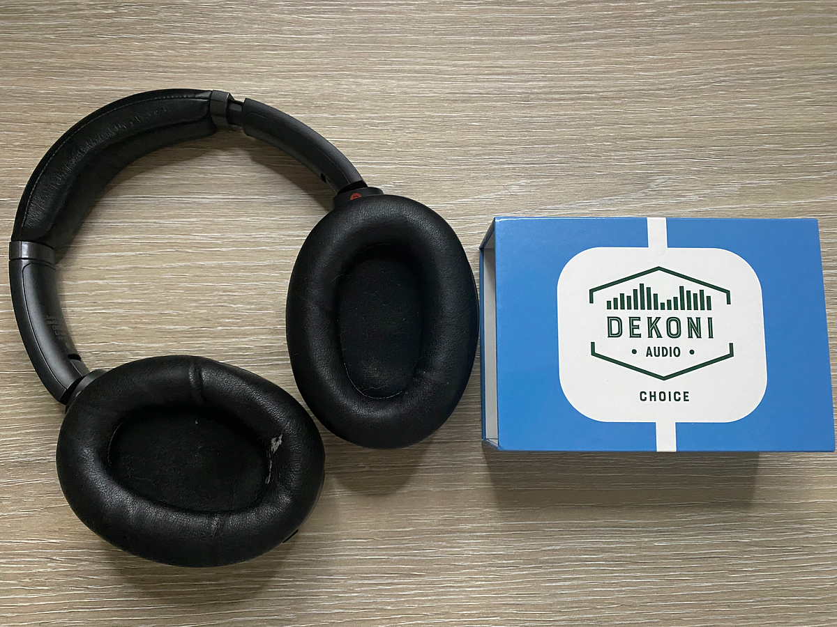 Sony WH1000XM3 Renewed by Replacement Ear Pads from DEKONI AUDIO by