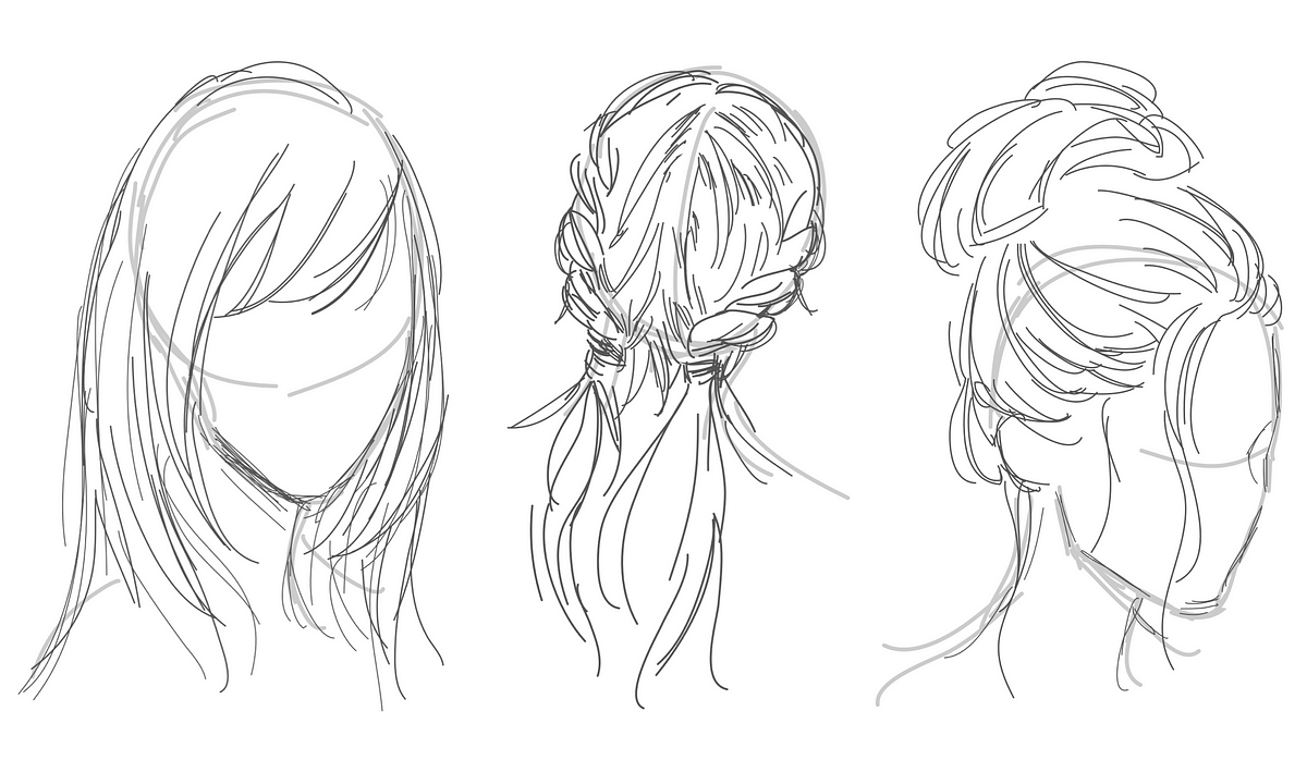 Anime Buns Hairstyle - Messy Tensos | Centrister Wallpaper