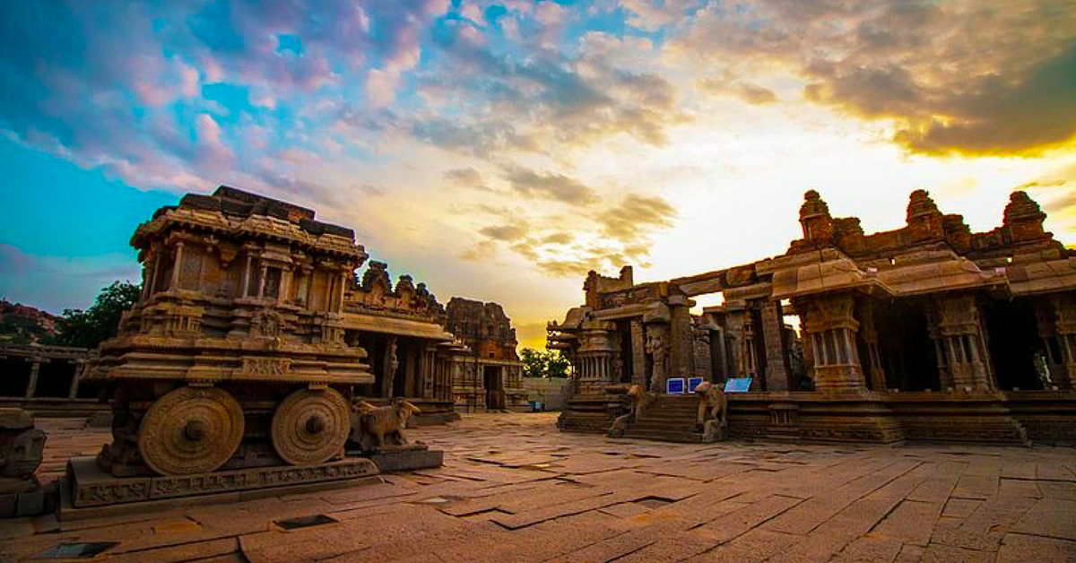 Hampi: The Indian Atlantis. Imagine a city divided by a meandering