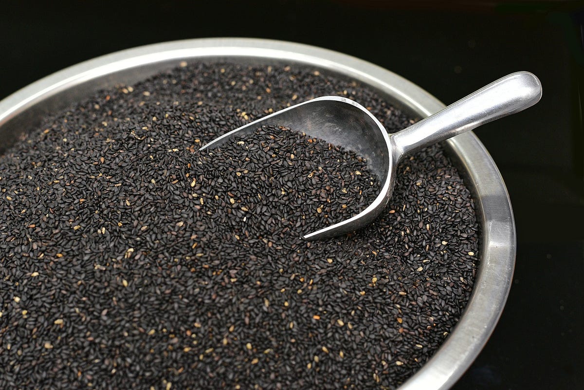 Black Sesame Seed Oil Benefits and best for skin and wrinkles by Off