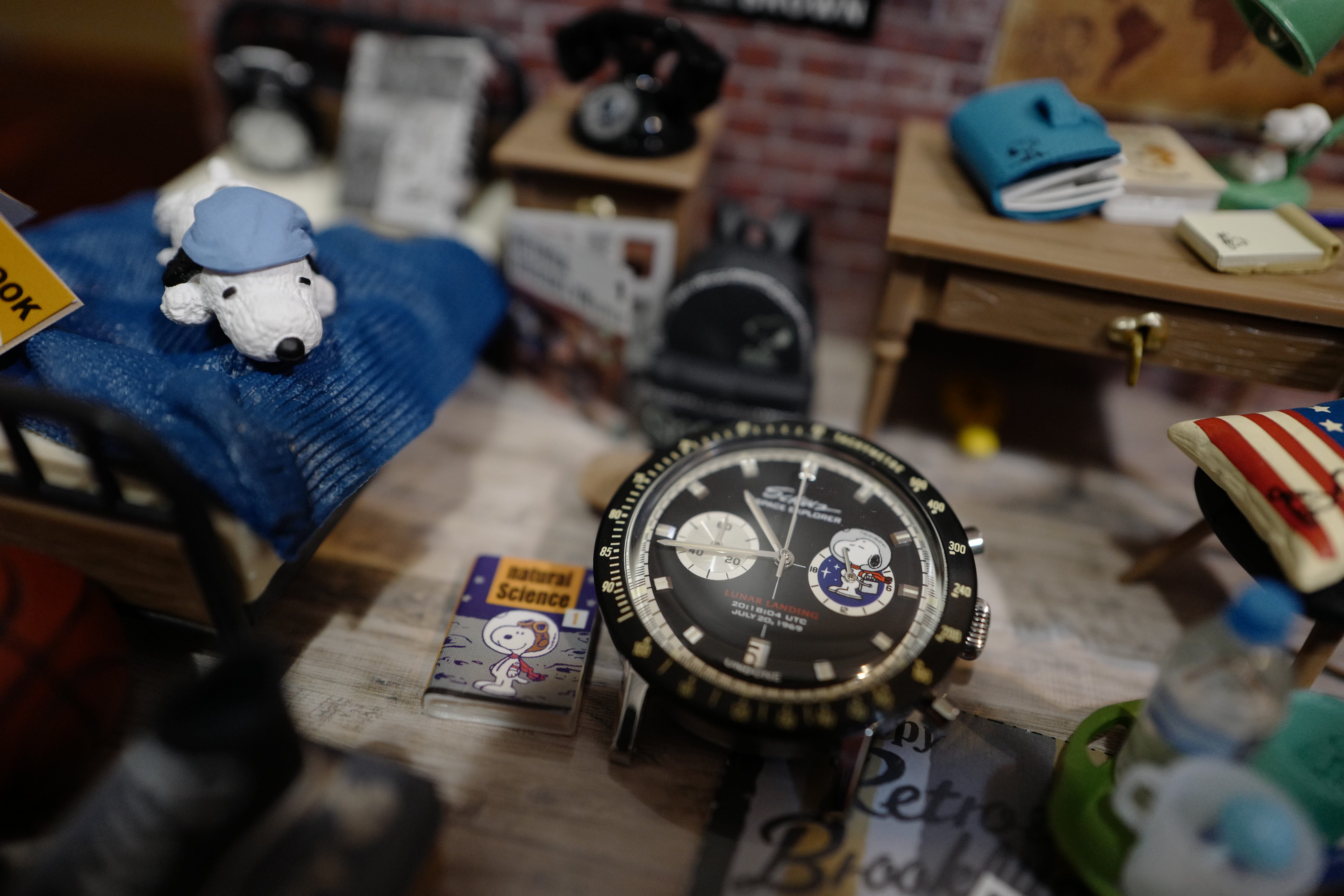 undone snoopy lunar mission chronograph