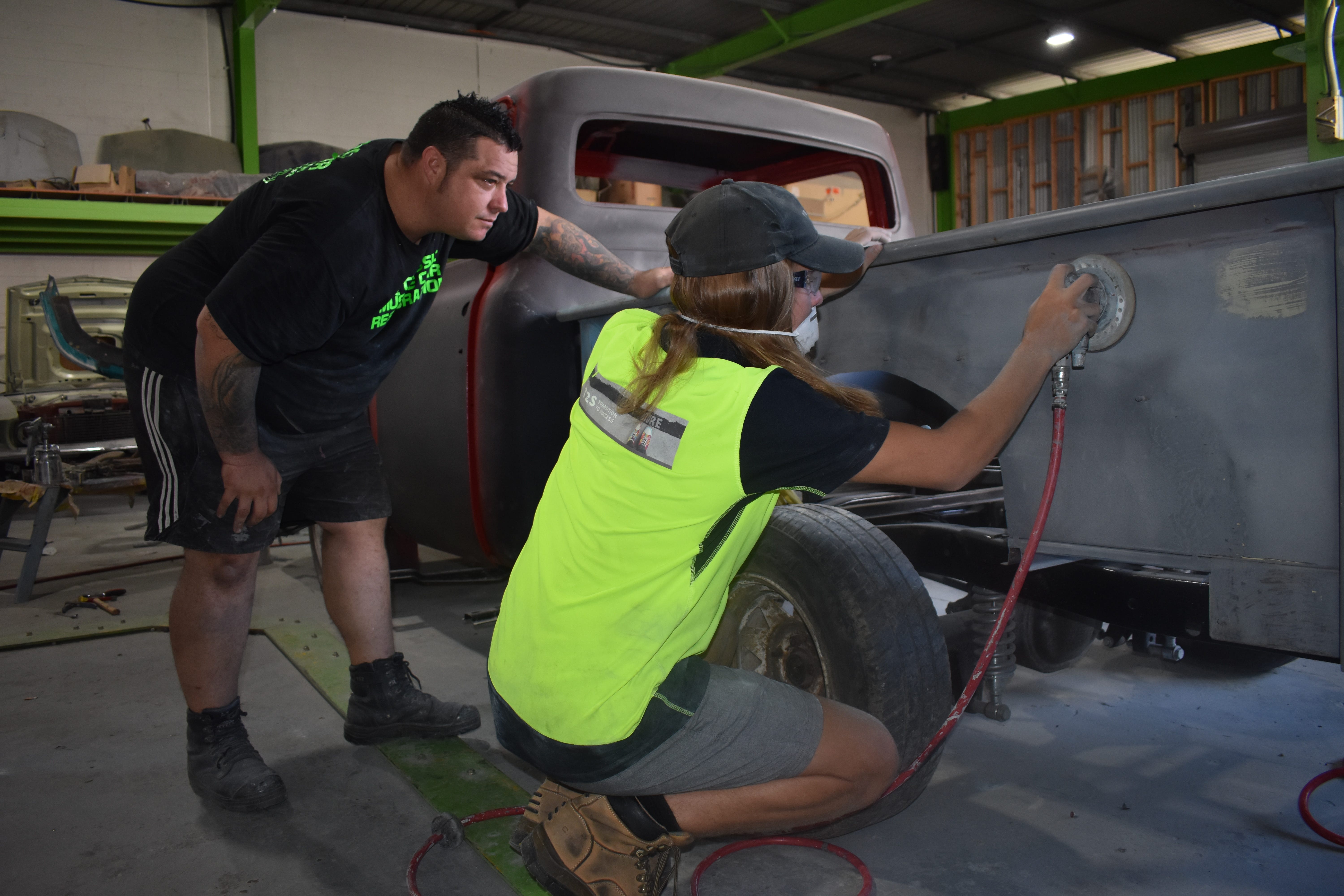 Car restorations help drive change by Stronger Communities Townsville Stronger Communities